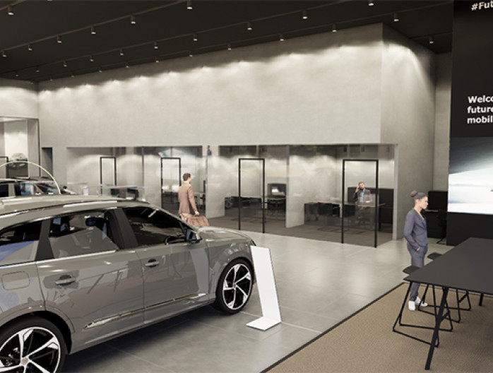 MIG Motors Audi Aalter 2024 showroom