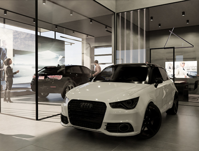 Audi showroom Aalter 2024