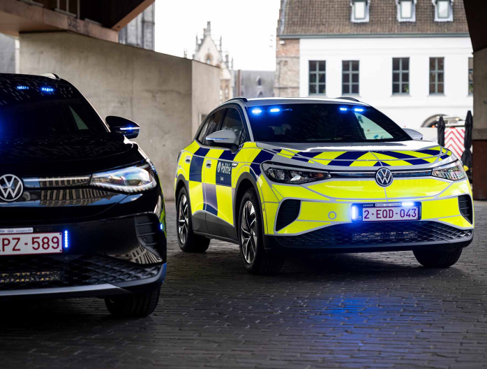 Volkswagen ID.4 elektrische politiewagen MIG Motors