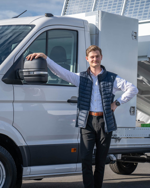 Thibaut Versluys Sales Expert VW Commercial Vehicles