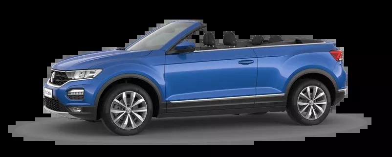 T-Roc Cabriolet blue