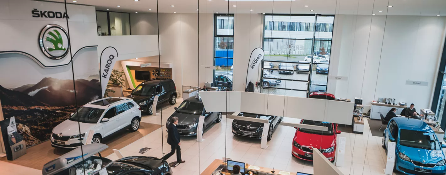 MIG Motors Škoda Showroom