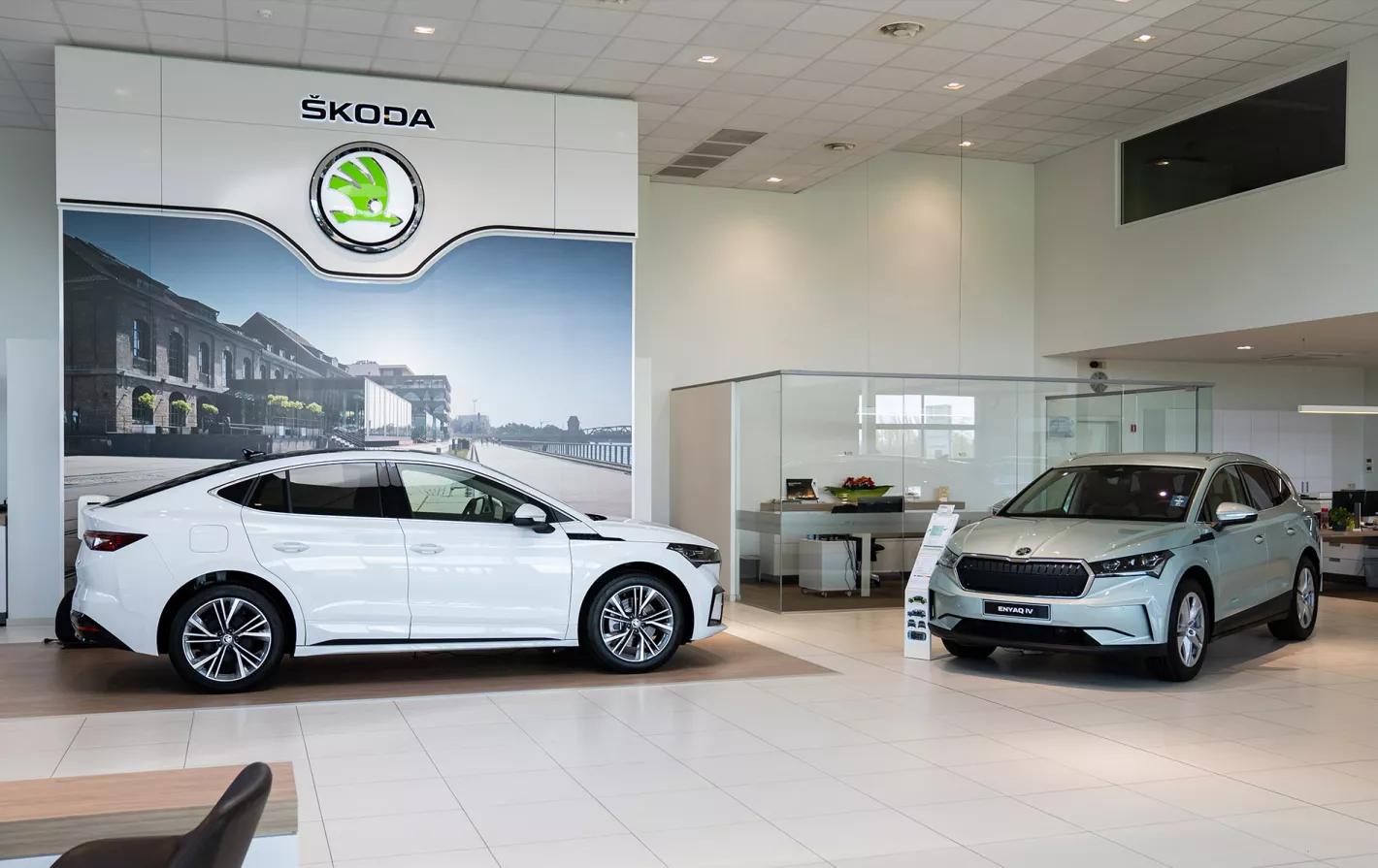 MIG Motors Lievegem Skoda showroom