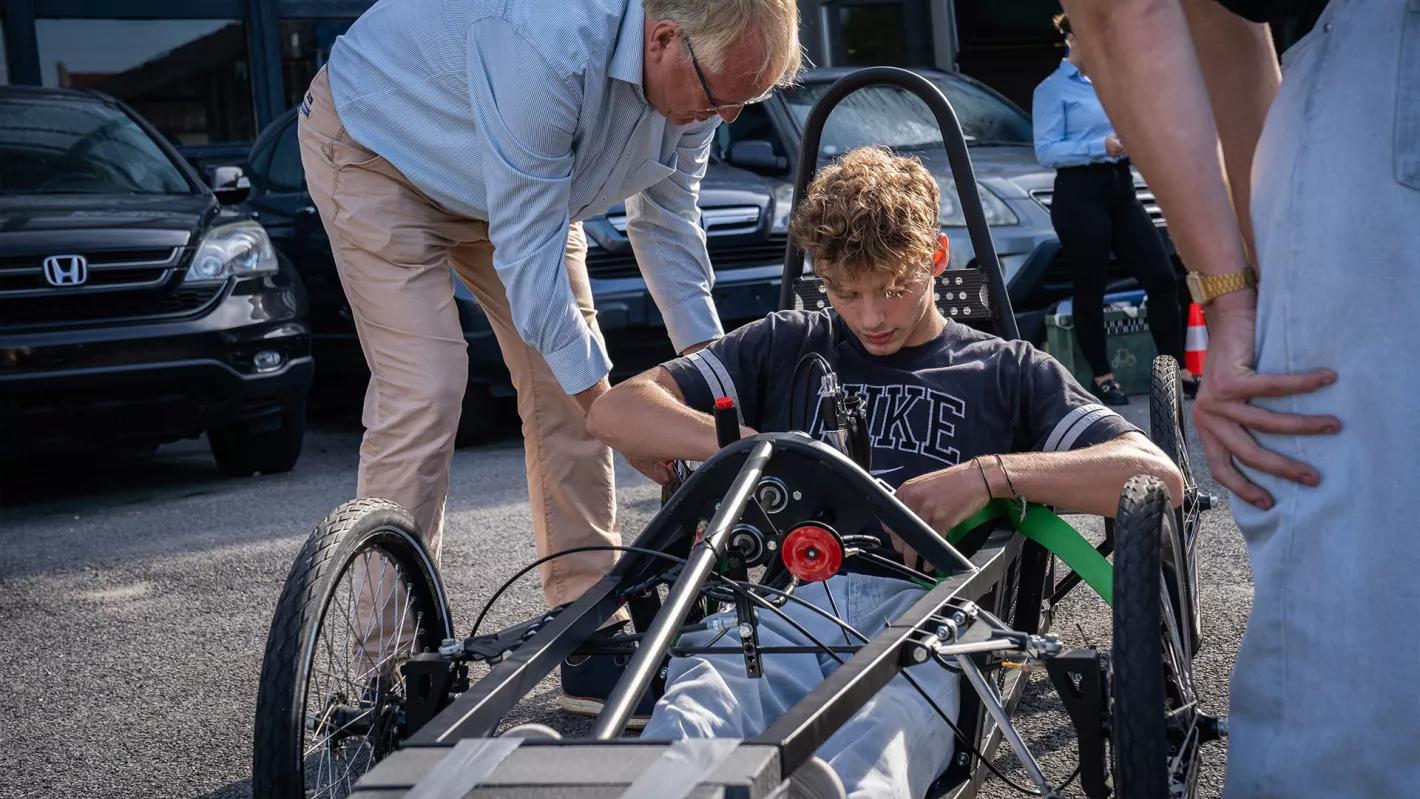 VTI Deinze elektrische kart Greenpower Challenge