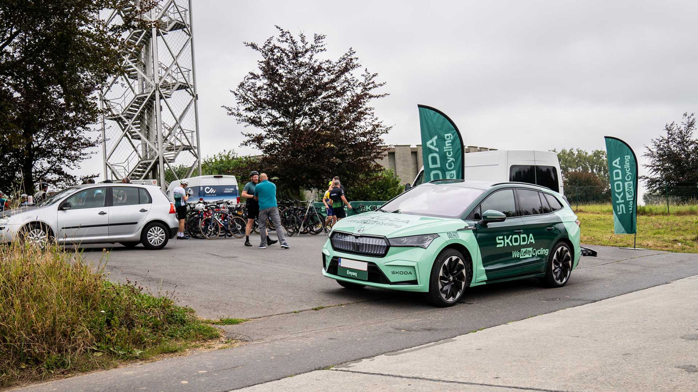 Skoda Coffee Ride Tiesj Benoot 2024