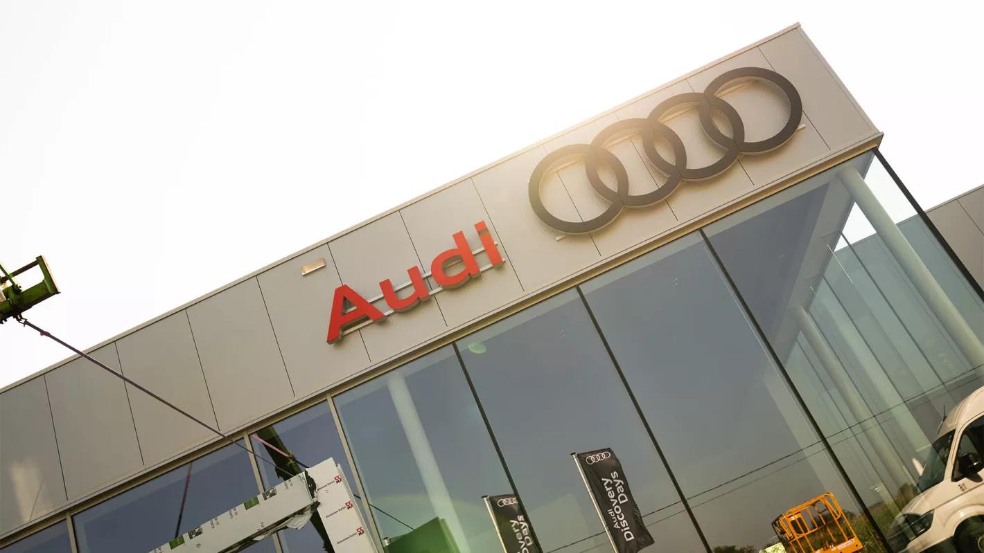 Audi-showroom 2024 MIG Motors Aalter