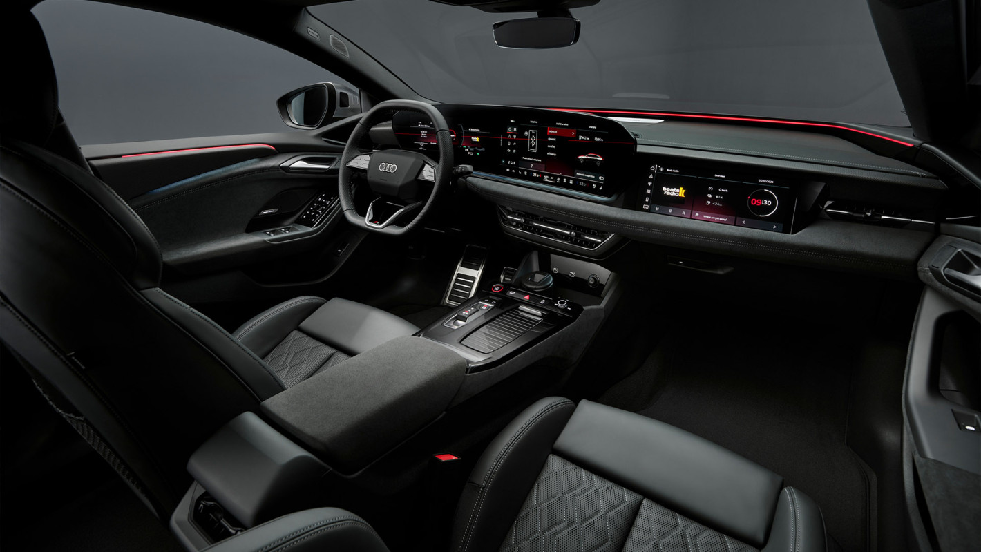 Audi S6 e-tron interieur