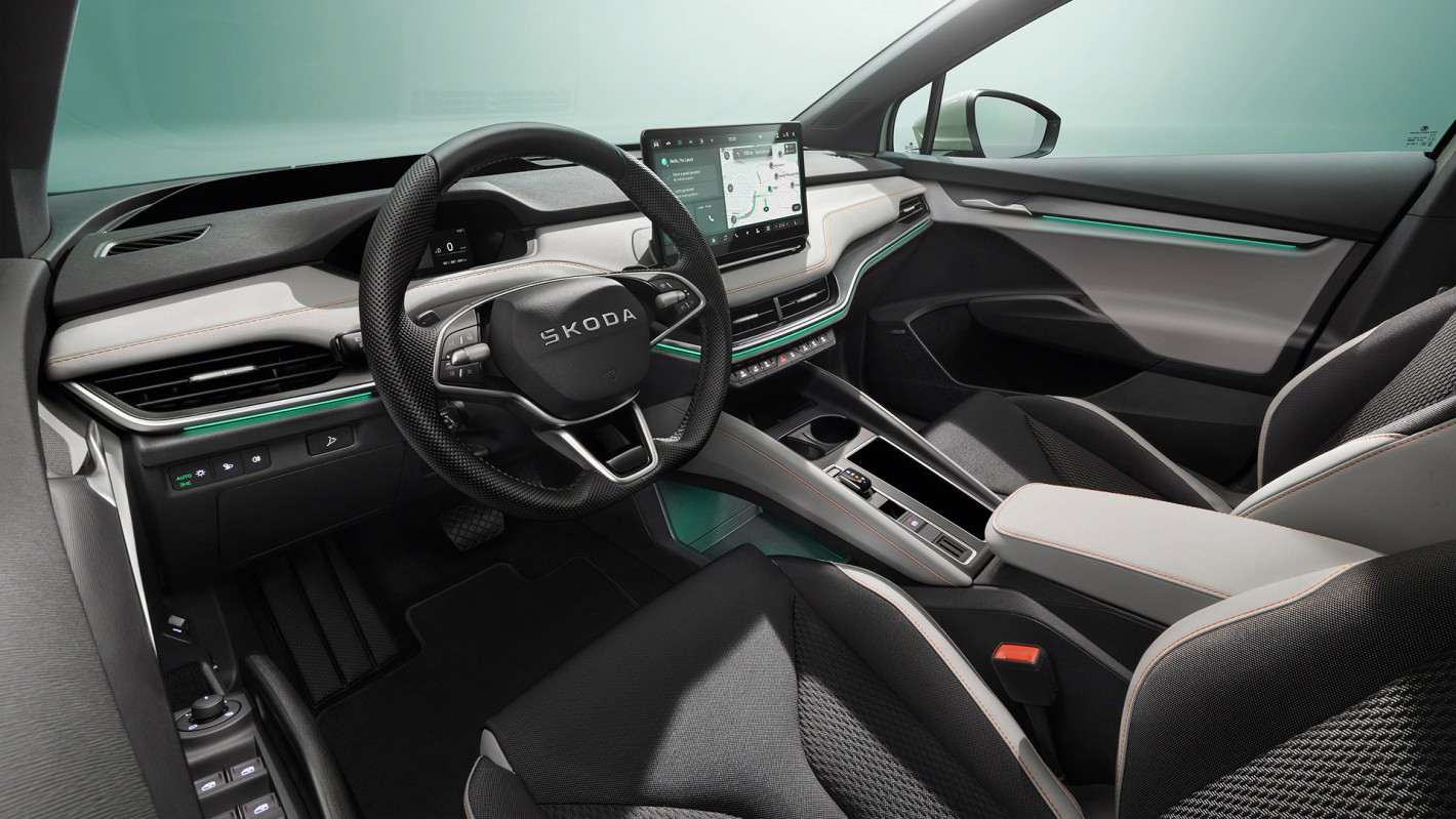 Skoda Elroq interieur 2024