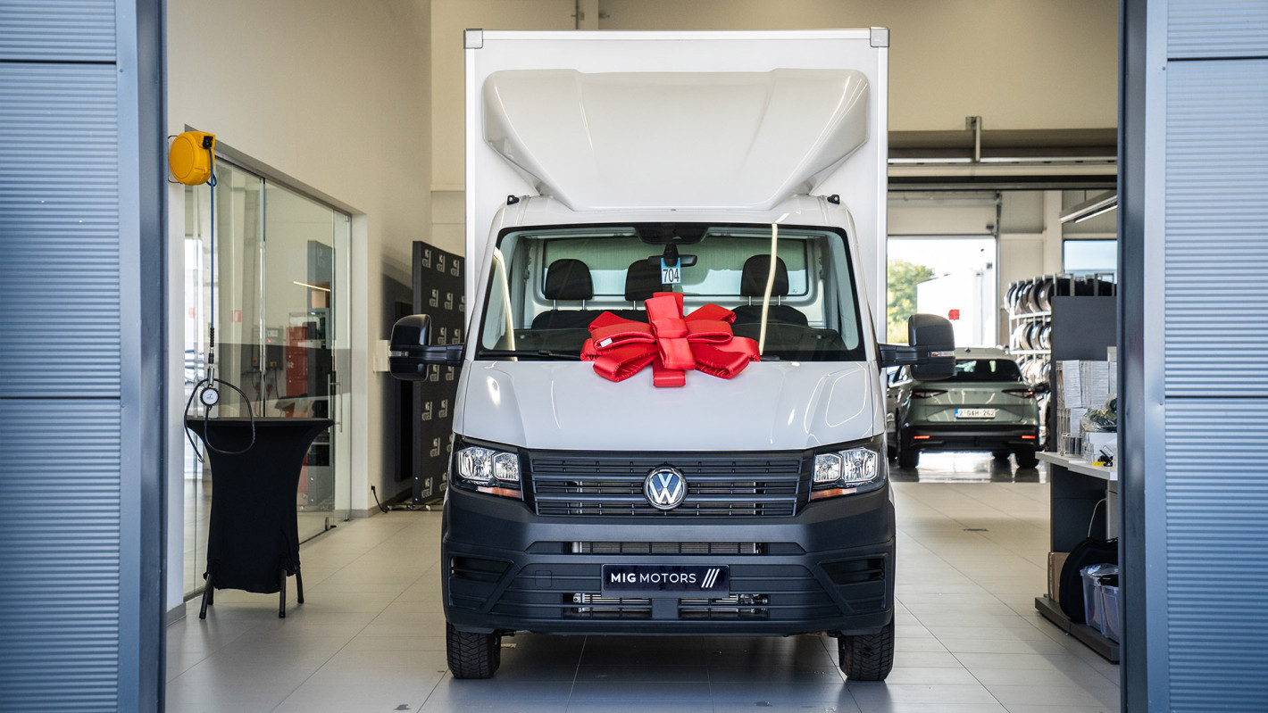 Volkswagen Crafter levering