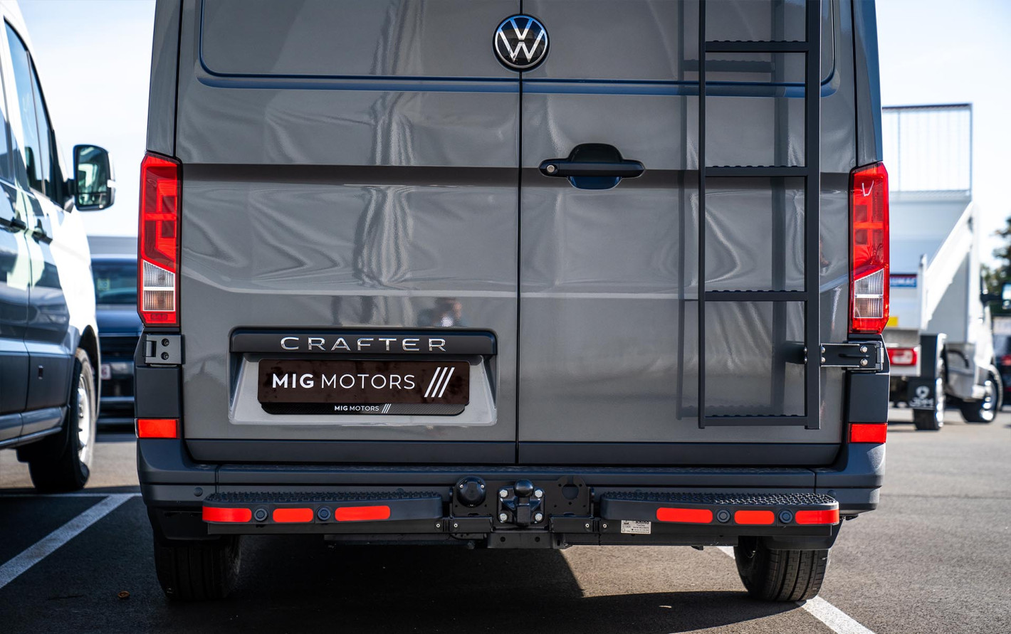 Volkswagen Crafter ladder ombouwing Van Center MIG Motors