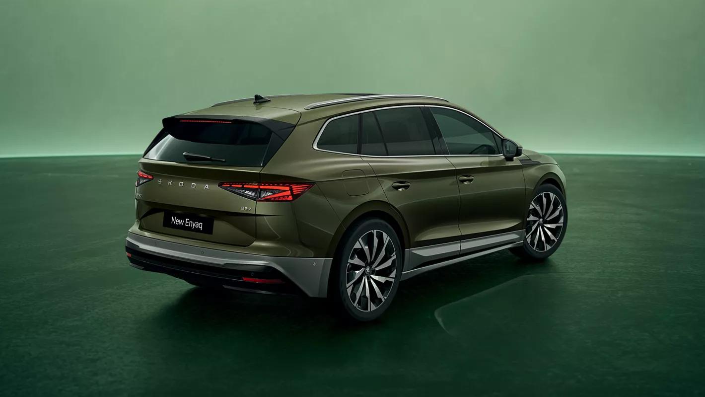 Skoda Enyaq groen