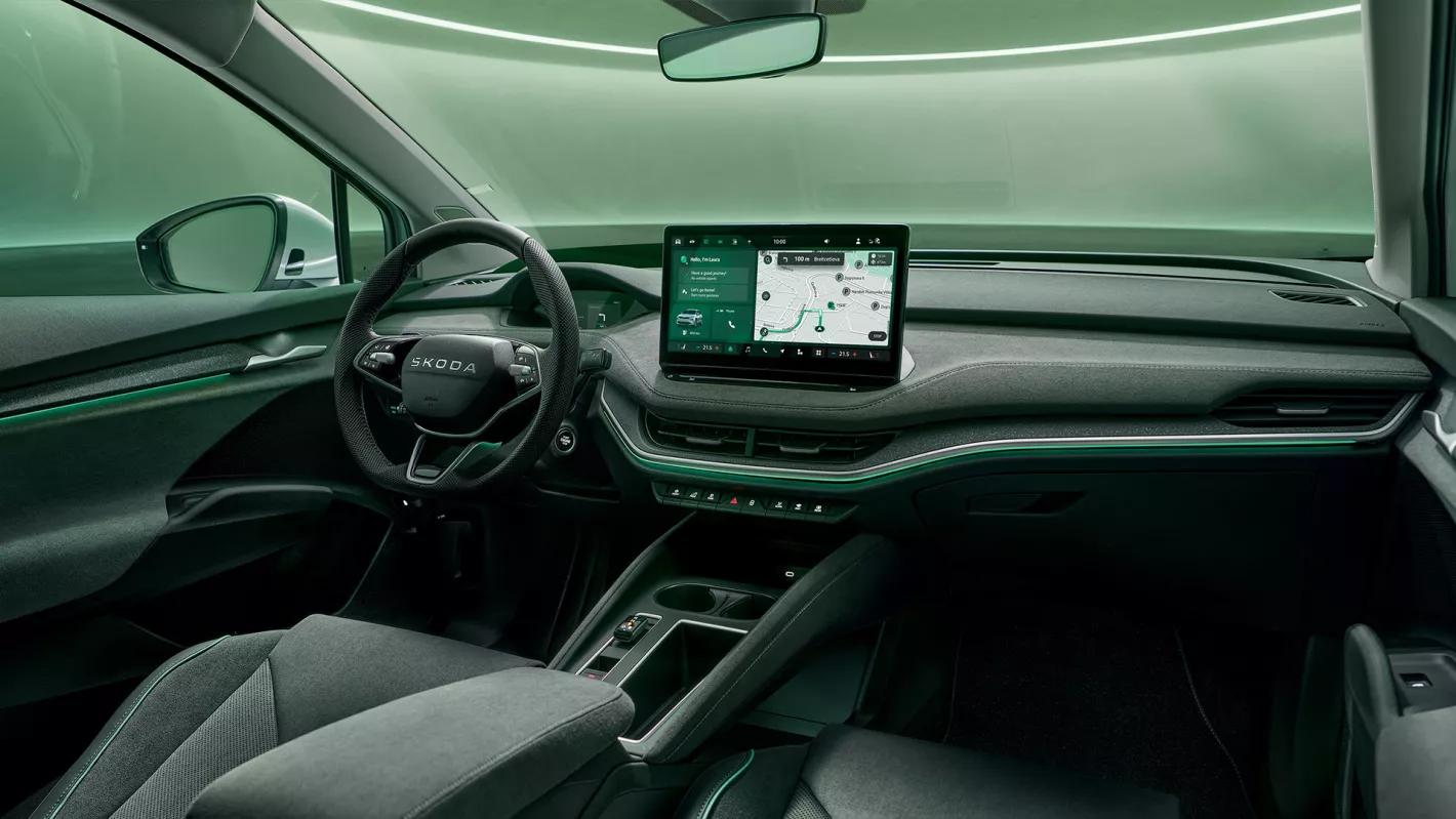 Enyaq interieur Skoda MIG Motors Gent